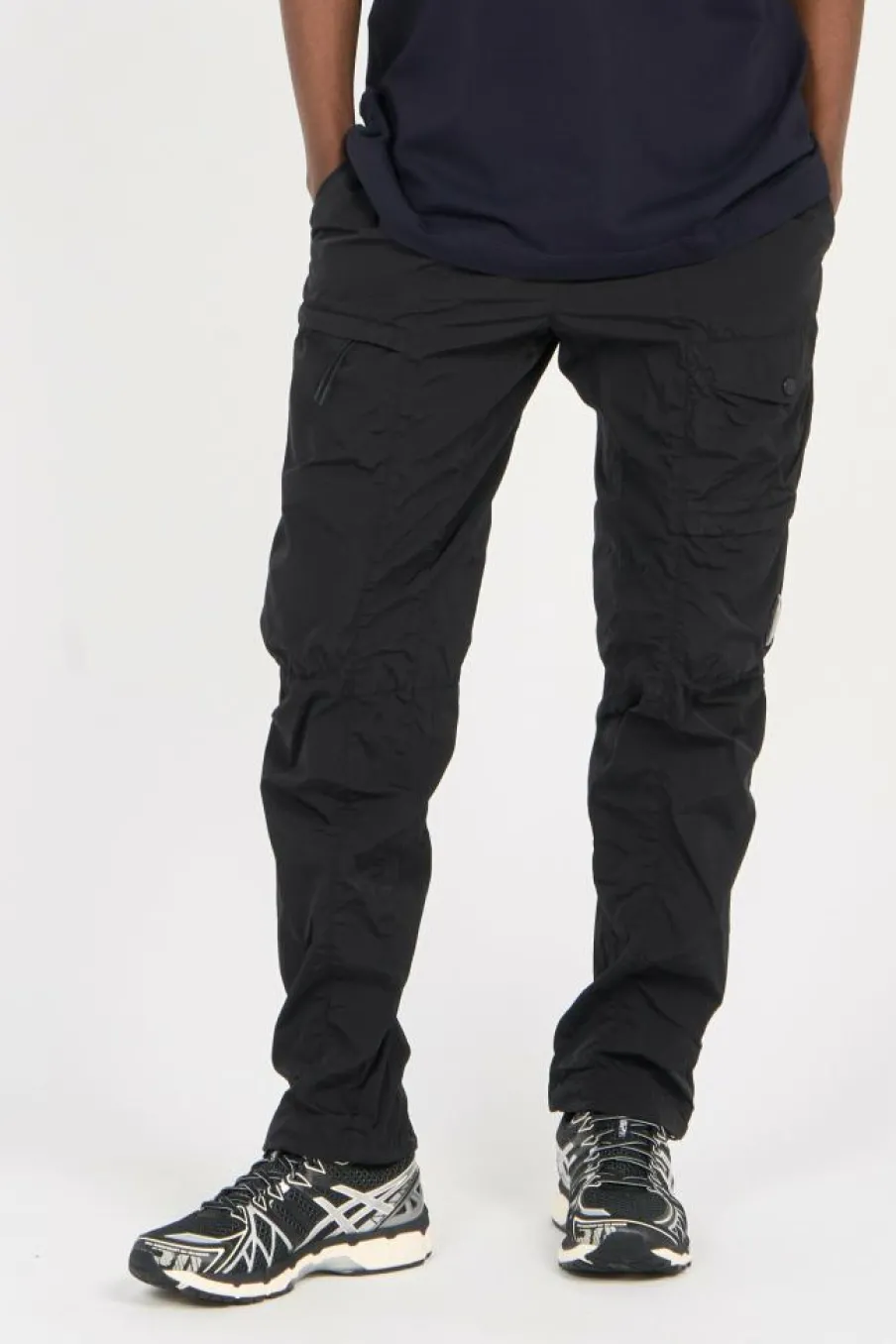 CHROME-R CARGO LENS PANTS - Pantalon cargo | Noir*C.P. COMPANY