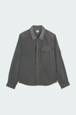 CHROME-R FULL ZIP OVERSHIRT - Chemise | Gris*C.P. COMPANY