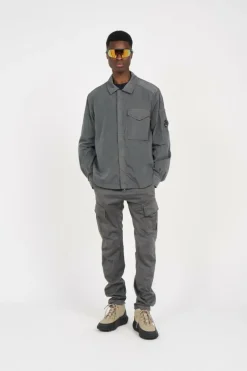 CHROME-R FULL ZIP OVERSHIRT - Chemise | Gris*C.P. COMPANY