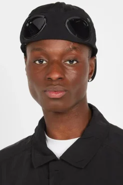 CHROME-R GOGGLE - Casquette | Noir*C.P. COMPANY Sale