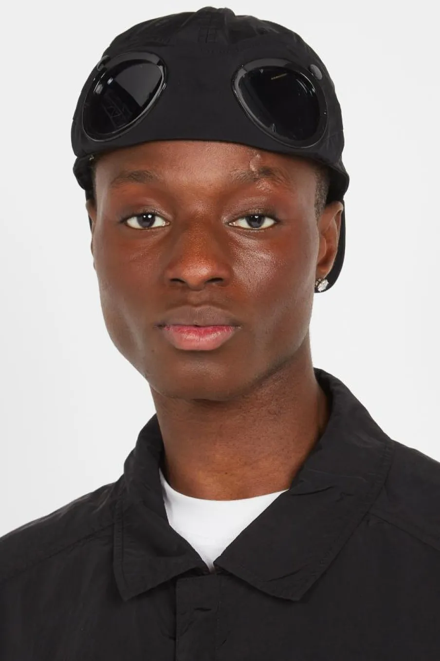 CHROME-R GOGGLE - Casquette | Noir*C.P. COMPANY Sale