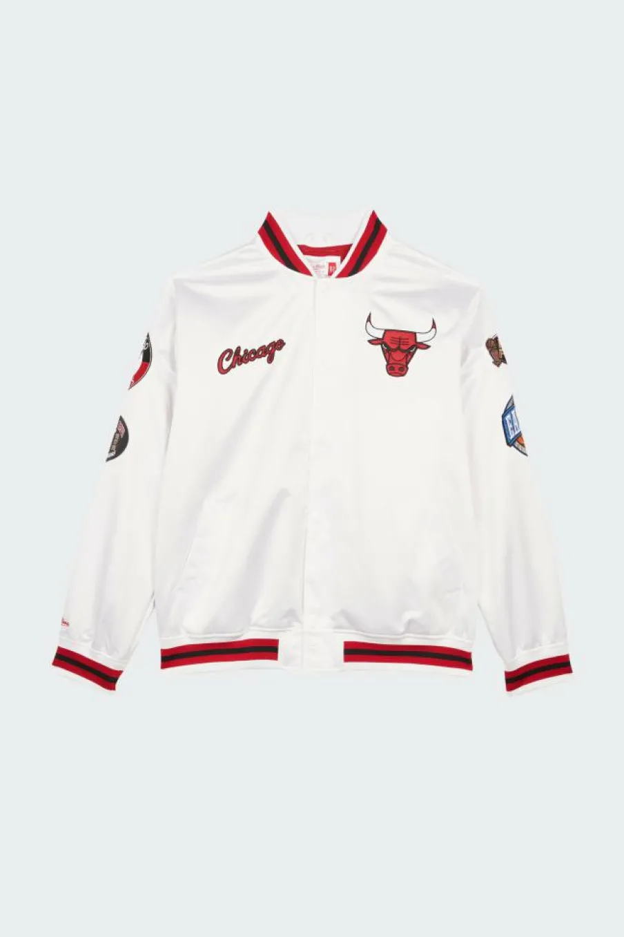 CITY COLLECTION LIGHTWEIGHT SATIN - Veste | Blanc*MITCHELL & NESS Best