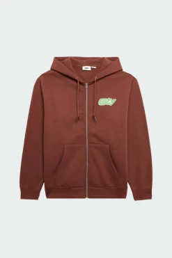 CITY WATCH DOG Z - Sweatshirt zippé | Marron*OBEY Clearance
