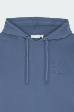 CK APPLIQUE - Hoodie | Bleu*CALVIN KLEIN Online