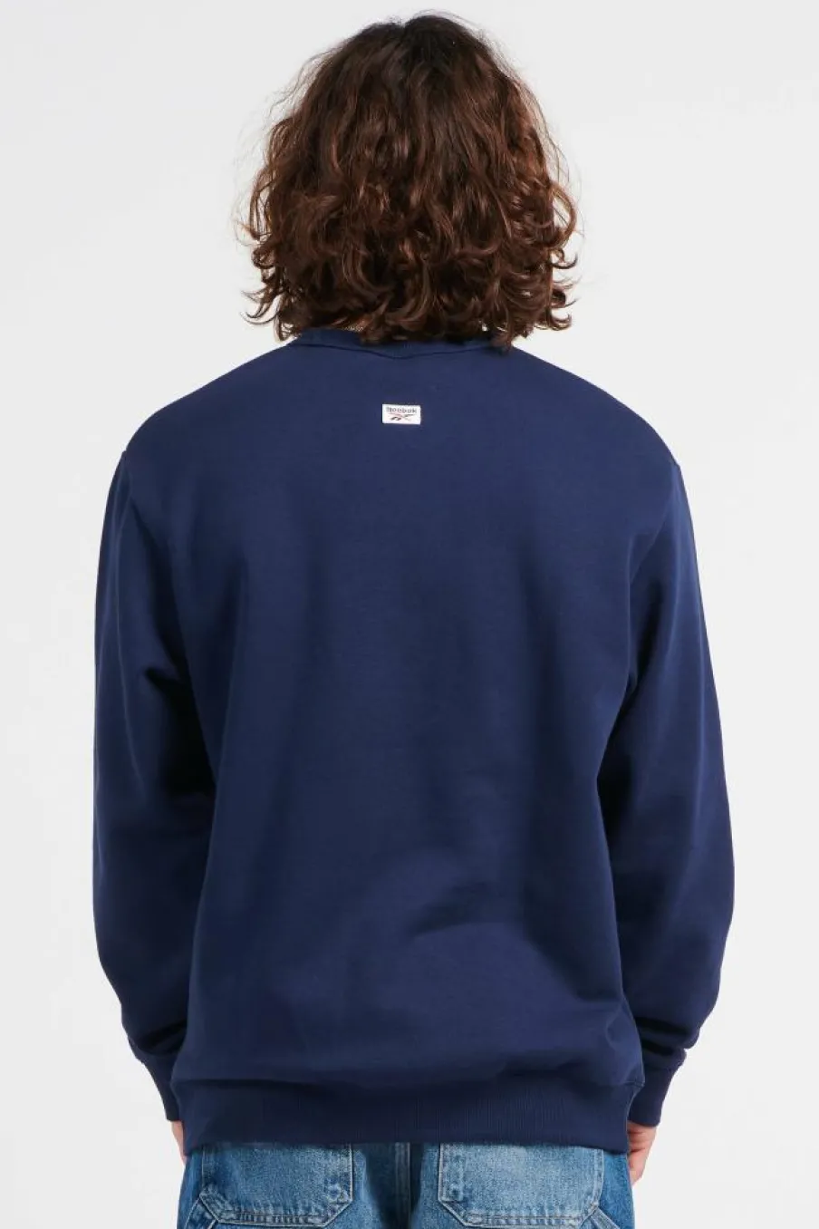 CL COURT SPORT CREW - Sweatshirt | Bleu*REEBOK Hot