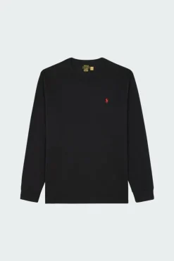 Classic Fit Jersey Long-Sleeve T-Shirt - T-shirt | Noir*POLO RALPH LAUREN