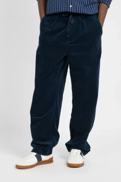 Classic Fit Pleated Corduroy Pant - Pantalon | Bleu*POLO RALPH LAUREN Online