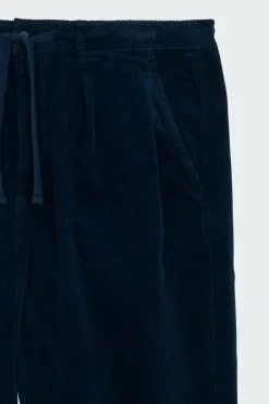 Classic Fit Pleated Corduroy Pant - Pantalon | Bleu*POLO RALPH LAUREN Online