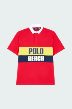 Classic Fit Polo Beach Rugby Shirt - Polo manches courtes | Rouge*POLO RALPH LAUREN Clearance