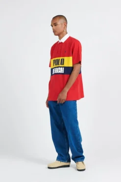 Classic Fit Polo Beach Rugby Shirt - Polo manches courtes | Rouge*POLO RALPH LAUREN Clearance