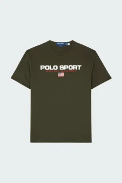 Classic Fit Polo Sport Jersey T-Shirt - T-shirt | Kaki*POLO RALPH LAUREN New