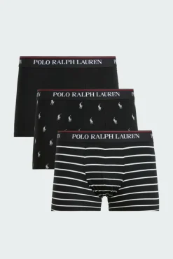 Classic Stretch-Cotton Trunk 3-Pack - Lot de 3 boxers | Multicolore*POLO RALPH LAUREN Hot