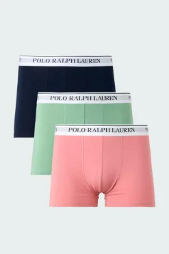 Classic Stretch-Cotton Trunk 3-Pack - Lot de 3 boxers | Multicolore*POLO RALPH LAUREN