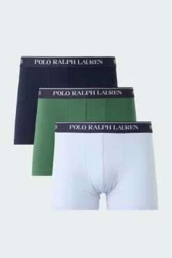 Classic Stretch-Cotton Trunk 3-Pack - Lot de 3 boxers | Multicolore*POLO RALPH LAUREN Online