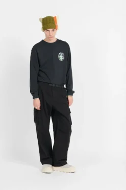 CLIMBERâ¿¿S HAND L/S TEE - T-shirt | Noir*GRAMICCI New