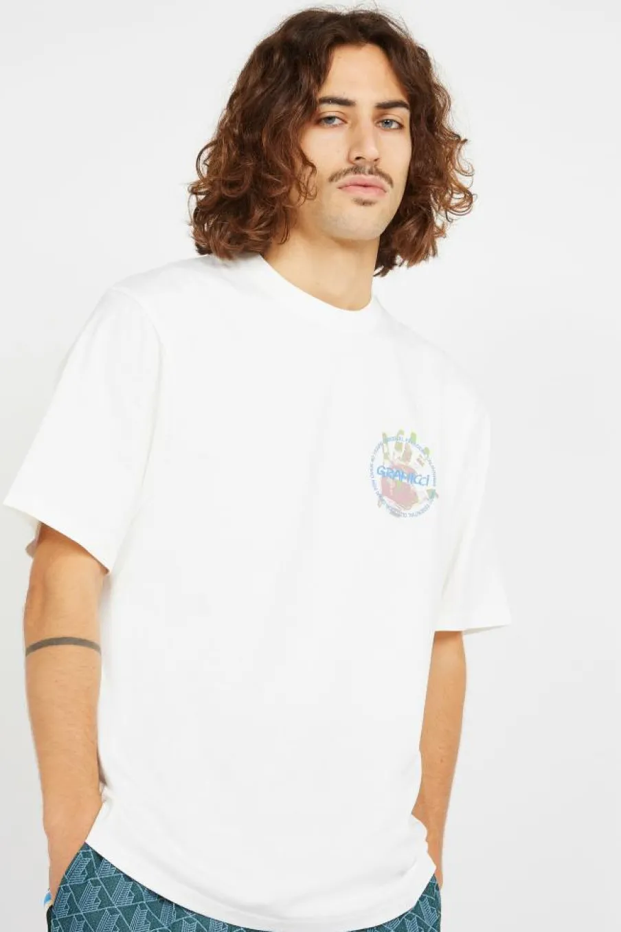 CLIMBERâ¿¿S HAND TEE - T-shirt | Blanc*GRAMICCI Discount