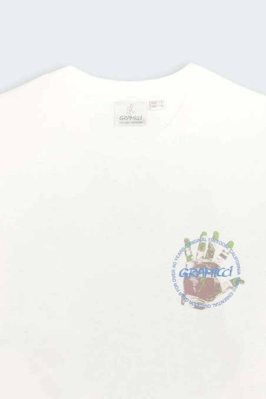 CLIMBERâ¿¿S HAND TEE - T-shirt | Blanc*GRAMICCI Discount