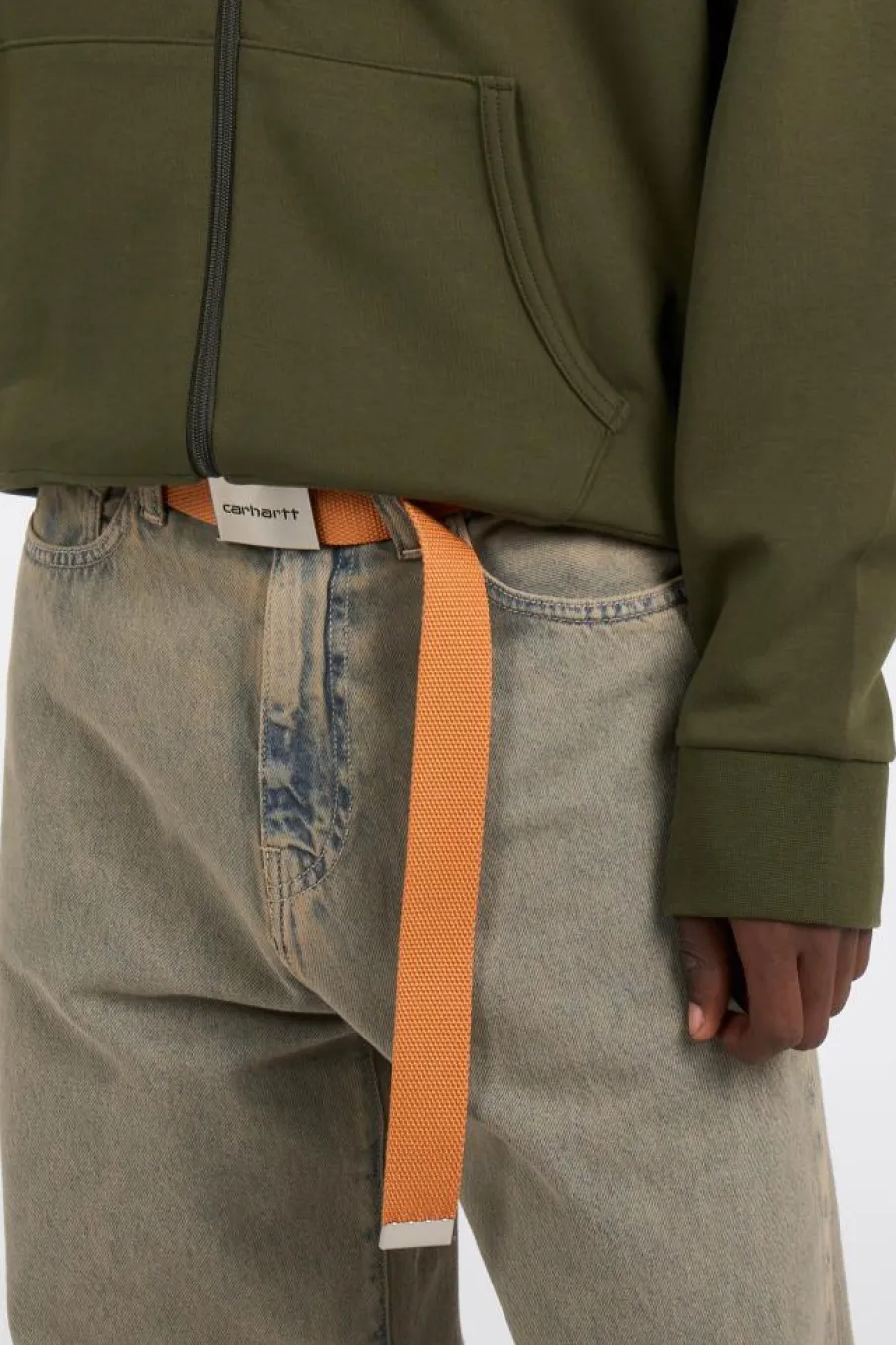 CLIP BELT CHROME - Ceinture | Orange*CARHARTT WIP Outlet