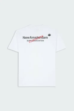 CLOUD NINE - T-shirt | Blanc*NEW AMSTERDAM SURF ASSOCIATION