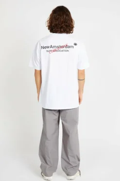 CLOUD NINE - T-shirt | Blanc*NEW AMSTERDAM SURF ASSOCIATION