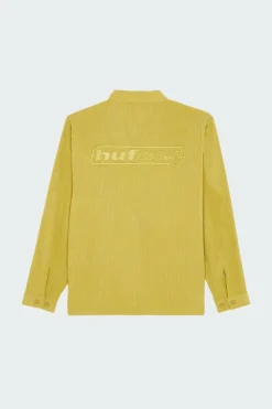 CO CORD OVERSHIRT - Chemise | Jaune*HUF Sale