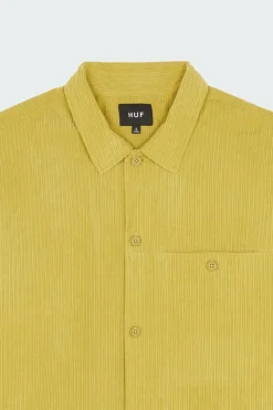 CO CORD OVERSHIRT - Chemise | Jaune*HUF Sale