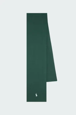 Combed Cotton Scarf - Echarpe | Vert*POLO RALPH LAUREN Outlet