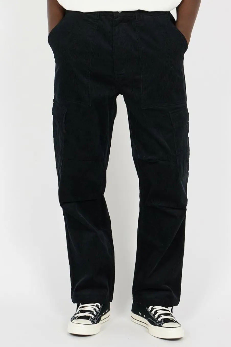HARBOR SEASONAL CARGO - Pantalon cargo | Noir*CONVERSE Best