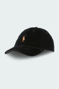 Corduroy Ball Cap - Casquette | Noir*POLO RALPH LAUREN
