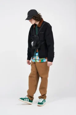 CORDUROY TRUCKER - veste | Bleu*HUF Hot