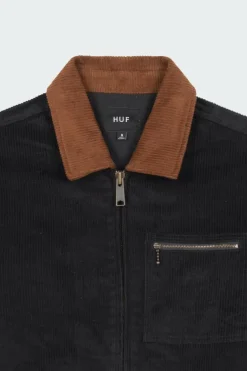 CORDUROY TRUCKER - veste | Bleu*HUF Hot