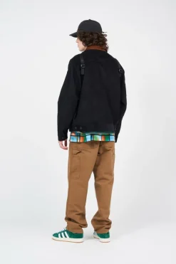CORDUROY TRUCKER - veste | Bleu*HUF Hot