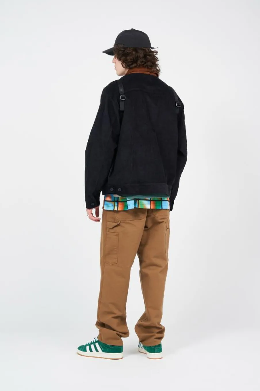 CORDUROY TRUCKER - veste | Bleu*HUF Hot