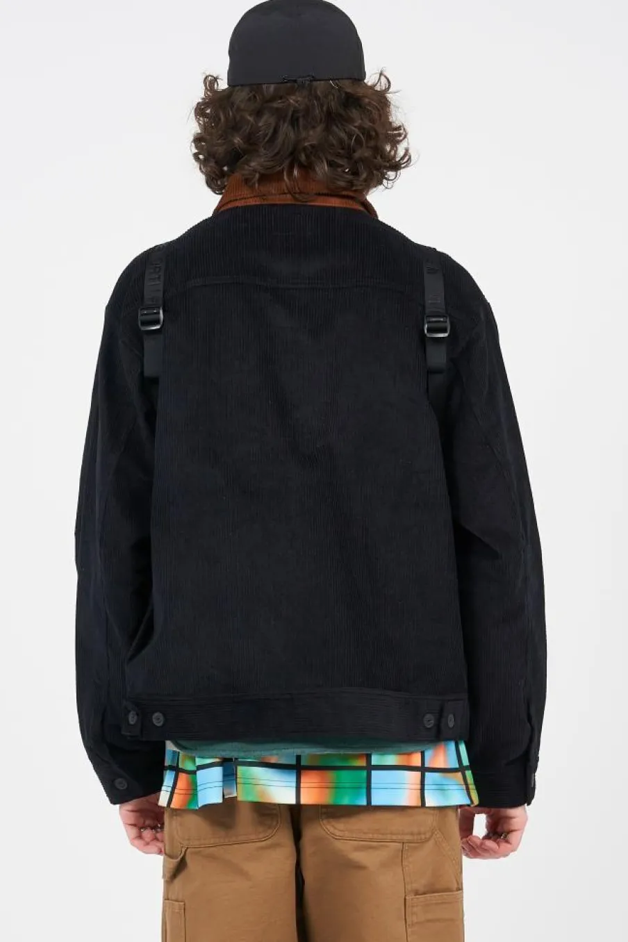 CORDUROY TRUCKER - veste | Bleu*HUF Hot