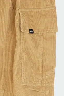 CORDUROY WIDE CARGO PANTS - Pantalon cargo | Beige*LOST MANAGEMENT CITIES Sale