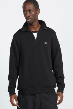 CORE 1/4 ZIP - Sweatshirt zippé | Noir*LACOSTE Hot