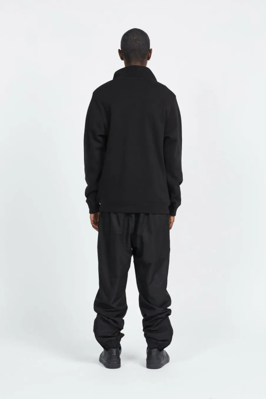 CORE 1/4 ZIP - Sweatshirt zippé | Noir*LACOSTE Hot