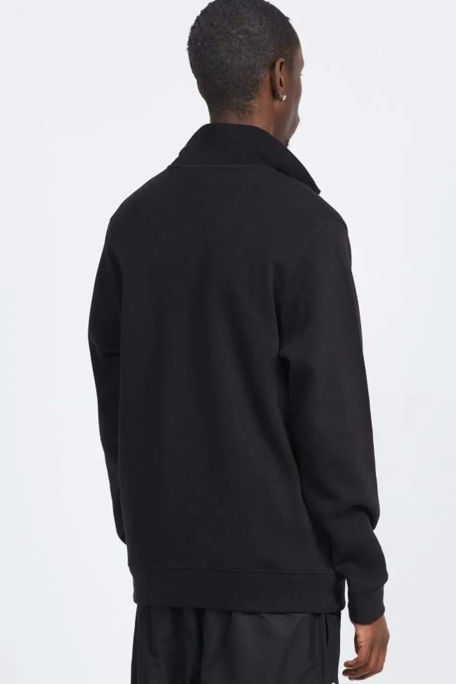 CORE 1/4 ZIP - Sweatshirt zippé | Noir*LACOSTE Hot