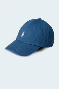 Cotton Chino Ball Cap - Casquette | Bleu*POLO RALPH LAUREN