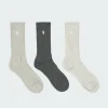 Cotton-Blend Crew - Pack de 3 chaussettes | Multicolore*POLO RALPH LAUREN Sale