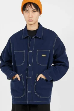 COVERALL JACKET - Surchemise | Bleu*STAN RAY Outlet