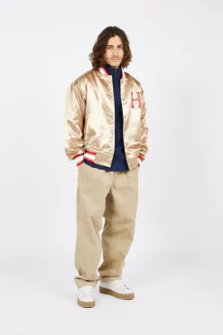 CRACKERJACK SATIN BBAL - Veste | Beige*HUF Outlet