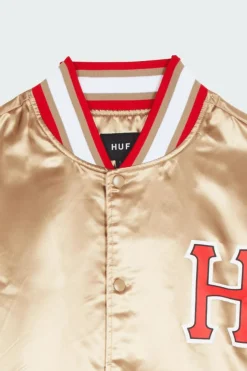 CRACKERJACK SATIN BBAL - Veste | Beige*HUF Outlet