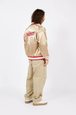 CRACKERJACK SATIN BBAL - Veste | Beige*HUF Outlet