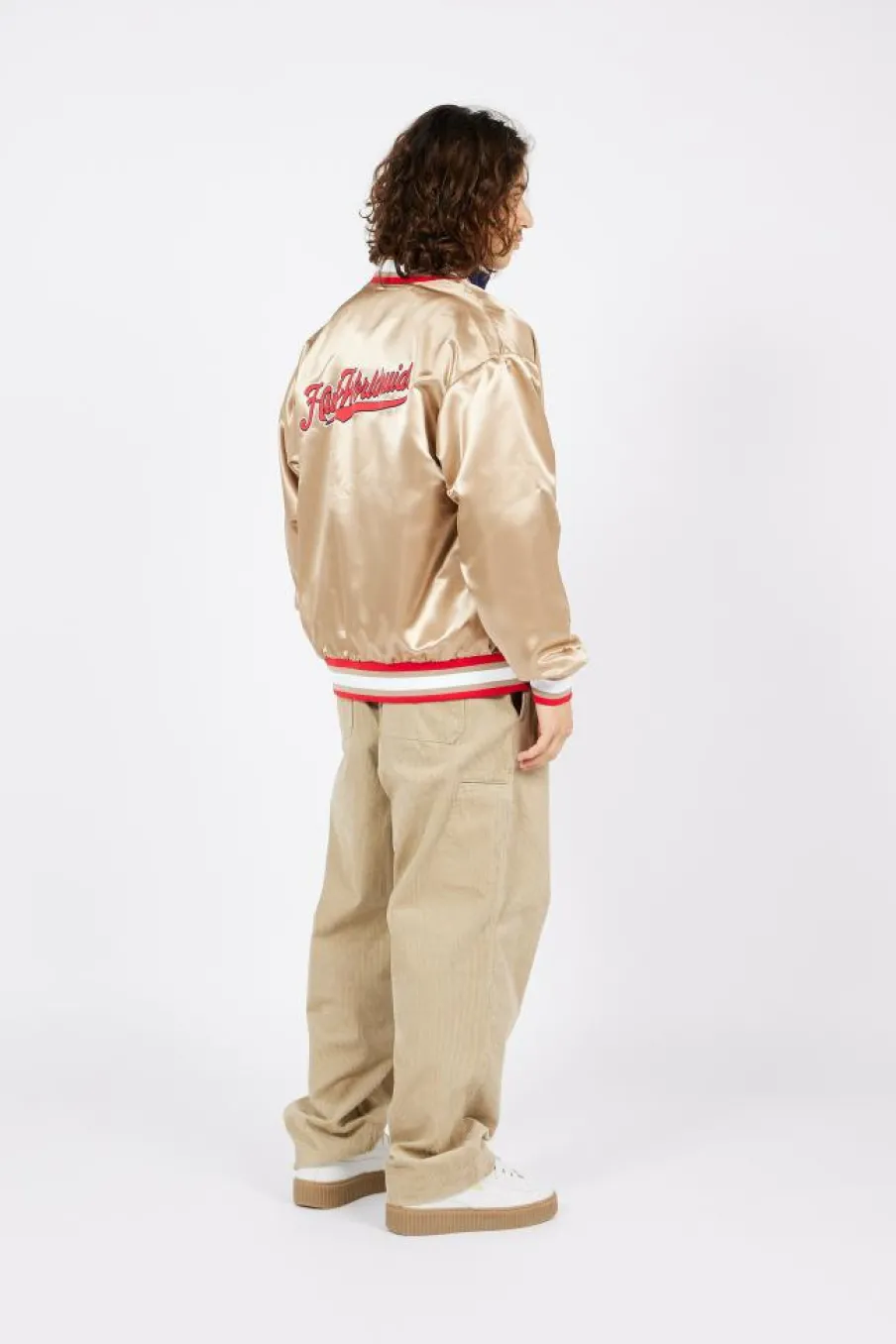 CRACKERJACK SATIN BBAL - Veste | Beige*HUF Outlet