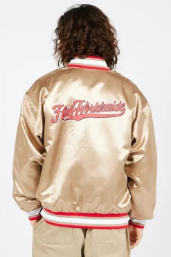 CRACKERJACK SATIN BBAL - Veste | Beige*HUF Outlet