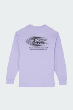 CREW LONG SLV TEE - T-shirt | Blanc*LOST MANAGEMENT CITIES Clearance
