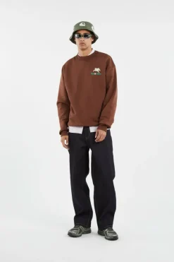 CREWNECK - Sweatshirt | Marron*GOODIES SPORTIVE Online