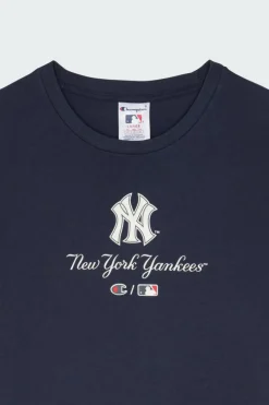 Crewneck - T-shirt | Bleu*CHAMPION Discount