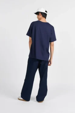 Crewneck - T-shirt | Bleu*CHAMPION Discount